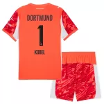 Camisola Guarda-Redes Borussia Dortmund Kobel 1 Criança 2025-26 Vermelha