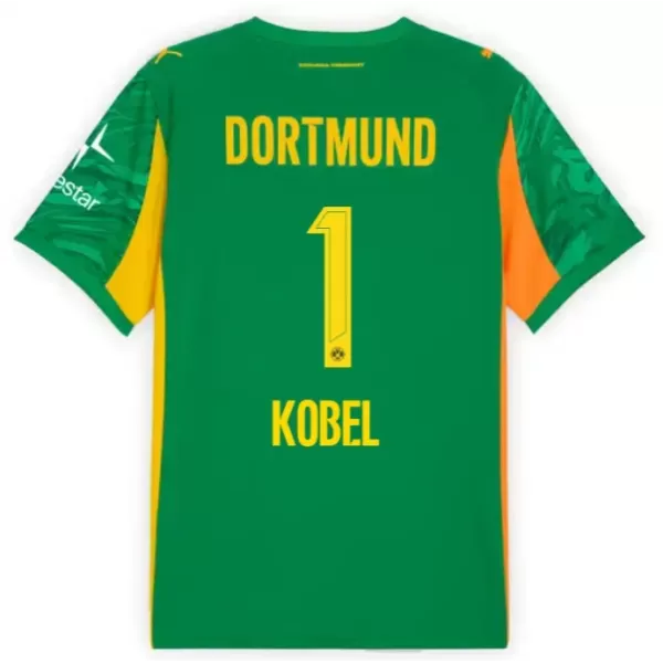 Camisola Guarda-Redes Borussia Dortmund Kobel 1 Homem 2025-26 Verde Camisola Guarda-Redes Borussia Dortmund Kobel 1 Homem 2025-26 Verde