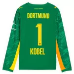 Camisola Guarda-Redes Borussia Dortmund Kobel 1 Homem 2025-26 Verde Manga Comprida