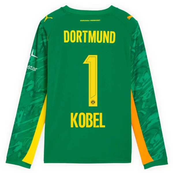 Camisola Guarda-Redes Borussia Dortmund Kobel 1 Homem 2025-26 Verde Manga Comprida Camisola Guarda-Redes Borussia Dortmund Kobel 1 Homem 2025-26 Verde Manga Comprida