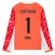 Camisola Guarda-Redes Borussia Dortmund Kobel 1 Homem 2025-26 Vermelha Manga Comprida Camisola Guarda-Redes Borussia Dortmund Kobel 1 Homem 2025-26 Vermelha Manga Comprida