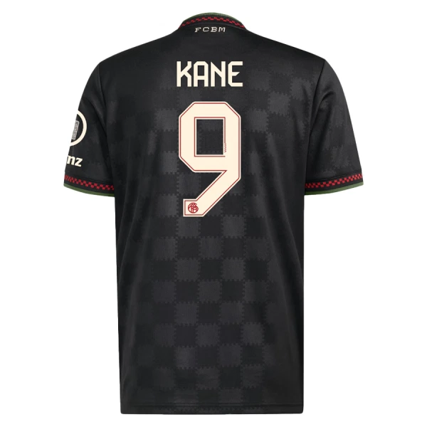 Camisola FC Bayern de Munique Kane 9 Homem Equipamento 3ª 2025-26 Camisola FC Bayern de Munique Kane 9 Homem Equipamento 3ª 2025-26