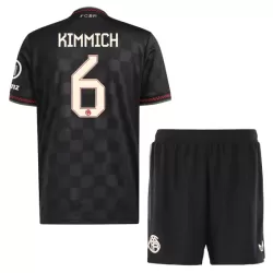 Camisola FC Bayern de Munique Kimmich 6 Criança Equipamento 3ª 2025-26 Camisola FC Bayern de Munique Kimmich 6 Criança Equipamento 3ª 2025-26