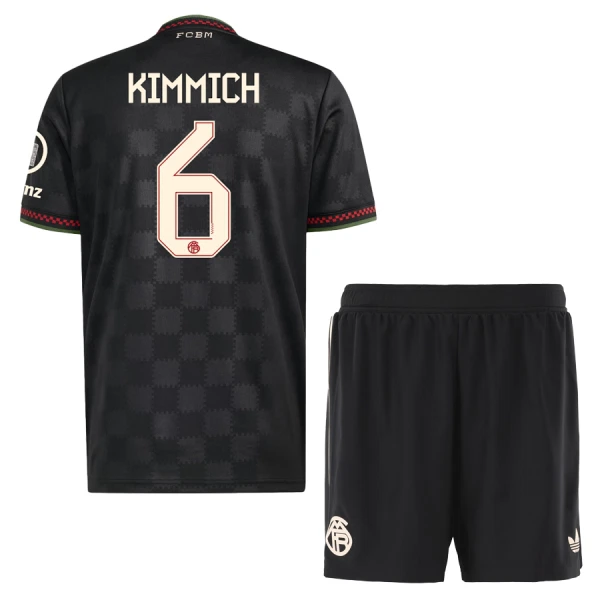 Camisola FC Bayern de Munique Kimmich 6 Criança Equipamento 3ª 2025-26 Camisola FC Bayern de Munique Kimmich 6 Criança Equipamento 3ª 2025-26