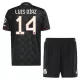 Camisola FC Bayern de Munique Luis Díaz 14 Criança Equipamento 3ª 2025-26 Camisola FC Bayern de Munique Luis Díaz 14 Criança Equipamento 3ª 2025-26