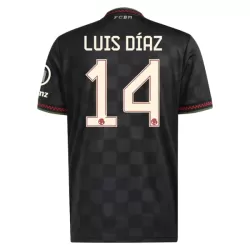 Camisola FC Bayern de Munique Luis Díaz 14 Homem Equipamento 3ª 2025-26 Camisola FC Bayern de Munique Luis Díaz 14 Homem Equipamento 3ª 2025-26