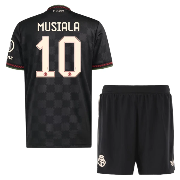 Camisola FC Bayern de Munique Musiala 10 Criança Equipamento 3ª 2025-26 Camisola FC Bayern de Munique Musiala 10 Criança Equipamento 3ª 2025-26