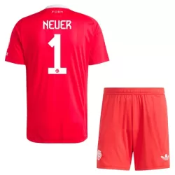Camisola Guarda-Redes FC Bayern de Munique Neuer 1 Criança 2025-26 Vermelha Camisola Guarda-Redes FC Bayern de Munique Neuer 1 Criança 2025-26 Vermelha