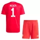Camisola Guarda-Redes FC Bayern de Munique Neuer 1 Criança 2025-26 Vermelha Camisola Guarda-Redes FC Bayern de Munique Neuer 1 Criança 2025-26 Vermelha