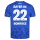 Camisola Bayer Leverkusen Victor Boniface 22 Homem Equipamento 3ª 2025-26 Camisola Bayer Leverkusen Victor Boniface 22 Homem Equipamento 3ª 2025-26