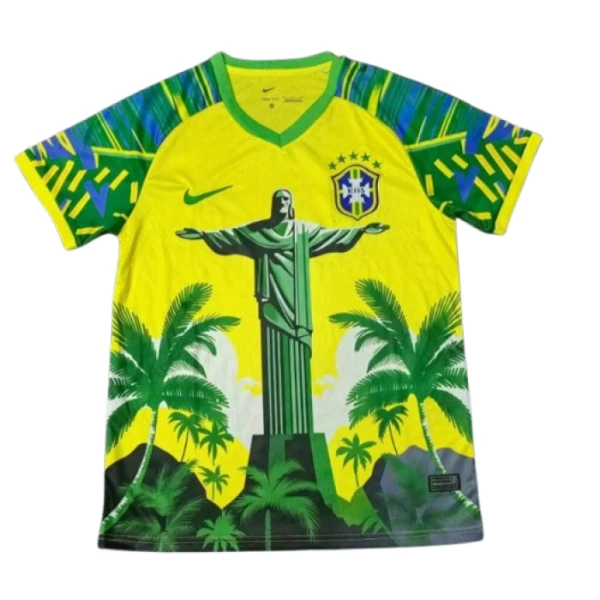 Camisola Brasil Homem 2025 Verde - Especial Camisola Brasil Homem 2025 Verde - Especial