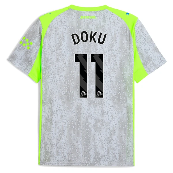 Camisola Manchester City Doku 11 Homem Equipamento 3ª 2025-26 Camisola Manchester City Doku 11 Homem Equipamento 3ª 2025-26