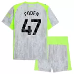 Camisola Manchester City Foden 47 Criança Equipamento 3ª 2025-26