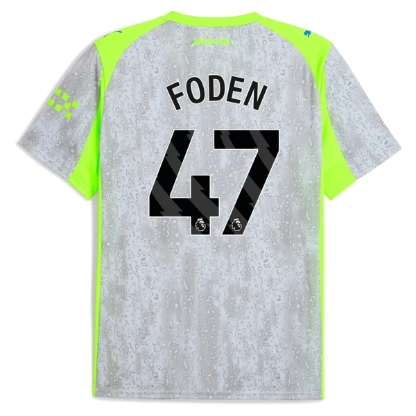 Camisola Manchester City Foden 47 Homem Equipamento 3ª 2025-26 Camisola Manchester City Foden 47 Homem Equipamento 3ª 2025-26