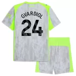 Camisola Manchester City Gvardiol 24 Criança Equipamento 3ª 2025-26