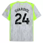 Camisola Manchester City Gvardiol 24 Homem Equipamento 3ª 2025-26