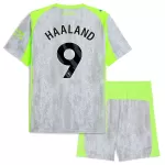 Camisola Manchester City Haaland 9 Criança Equipamento 3ª 2025-26