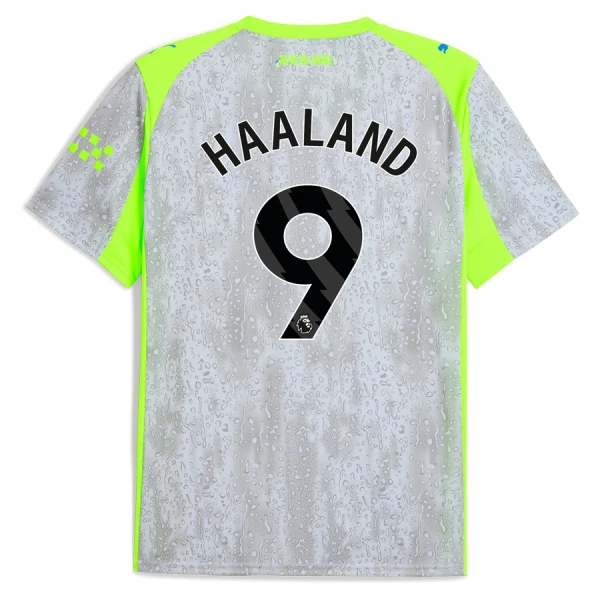 Camisola Manchester City Haaland 9 Homem Equipamento 3ª 2025-26 Camisola Manchester City Haaland 9 Homem Equipamento 3ª 2025-26