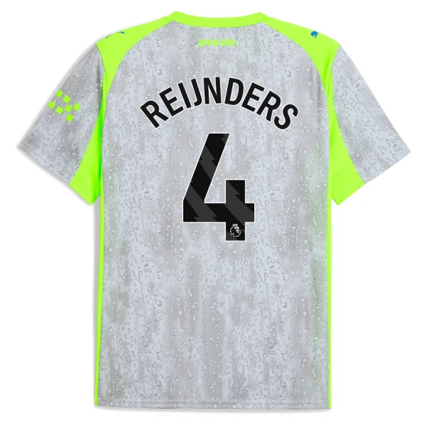 Camisola Manchester City Reijnders 4 Homem Equipamento 3ª 2025-26 Camisola Manchester City Reijnders 4 Homem Equipamento 3ª 2025-26