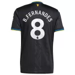 Camisola Manchester United Bruno Fernandes 8 Homem Equipamento 3ª 2025-26