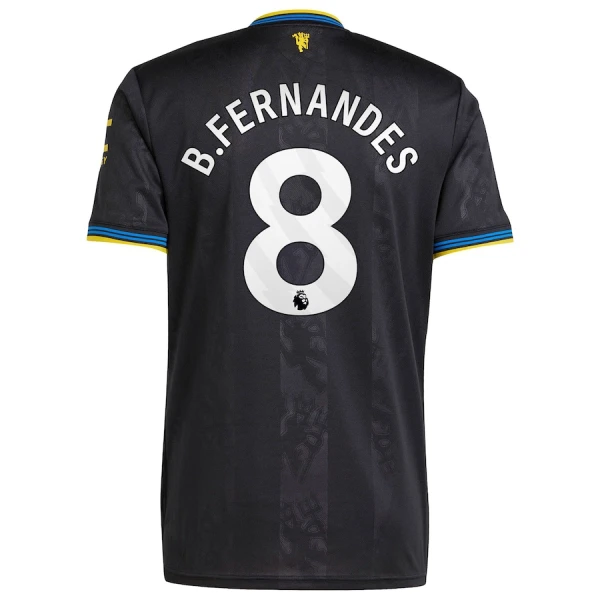 Camisola Manchester United Bruno Fernandes 8 Homem Equipamento 3ª 2025-26 Camisola Manchester United Bruno Fernandes 8 Homem Equipamento 3ª 2025-26