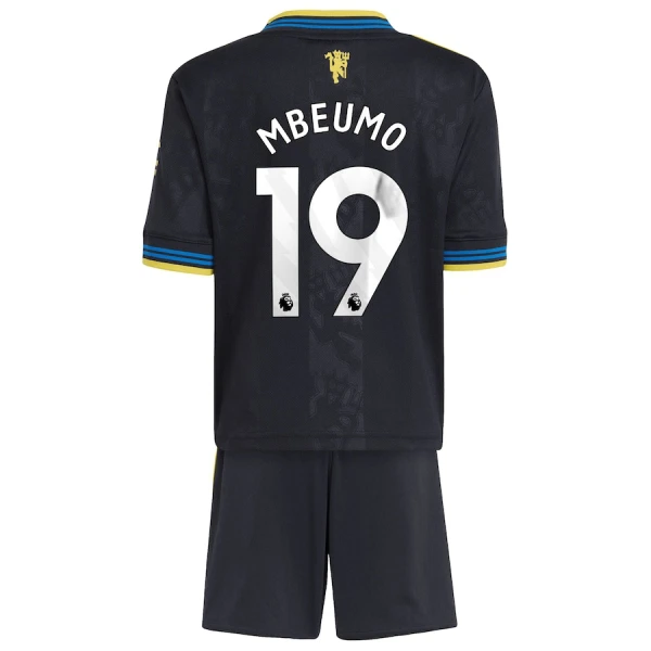 Camisola Manchester United Mbeumo 19 Criança Equipamento 3ª 2025-26 Camisola Manchester United Mbeumo 19 Criança Equipamento 3ª 2025-26