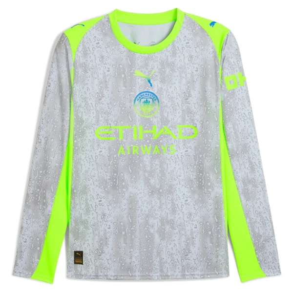 Camisola Manga Comprida Manchester City Homem Equipamento 3ª 2025-26 Camisola Manga Comprida Manchester City Homem Equipamento 3ª 2025-26