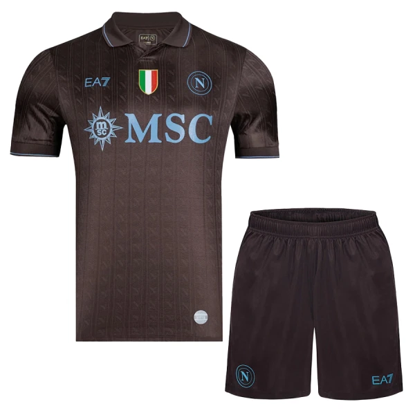 Camisola Napoli Criança Equipamento 3ª 2025-26 Camisola Napoli Criança Equipamento 3ª 2025-26