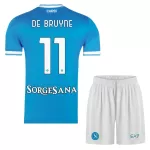 Camisola Napoli De Bruyne 11 Criança Equipamento 1ª 2025-26