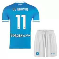 Camisola Napoli De Bruyne 11 Criança Equipamento 1ª 2025-26 Camisola Napoli De Bruyne 11 Criança Equipamento 1ª 2025-26