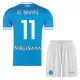 Camisola Napoli De Bruyne 11 Criança Equipamento 1ª 2025-26 Camisola Napoli De Bruyne 11 Criança Equipamento 1ª 2025-26
