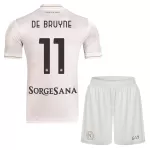 Camisola Napoli De Bruyne 11 Criança Equipamento 2ª 2025-26
