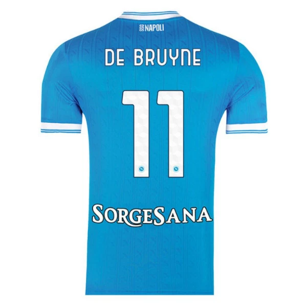 Camisola Napoli De Bruyne 11 Homem Equipamento 1ª 2025-26 Camisola Napoli De Bruyne 11 Homem Equipamento 1ª 2025-26