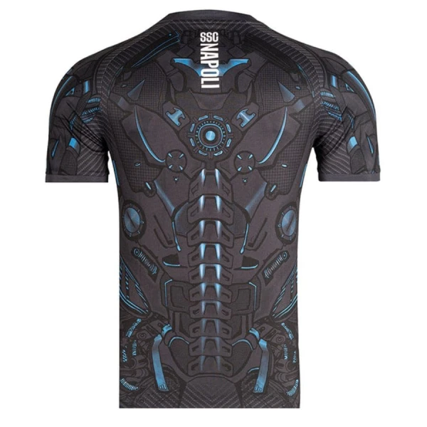 Camisola Napoli Pre-Match Homem 2025-26 Preta