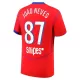 Camisola Paris Saint-Germain Joao Neves 87 Homem Equipamento 3ª 2025-26 Camisola Paris Saint-Germain Joao Neves 87 Homem Equipamento 3ª 2025-26