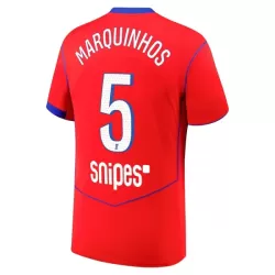 Camisola Paris Saint-Germain Marquinhos 5 Homem Equipamento 3ª 2025-26 Camisola Paris Saint-Germain Marquinhos 5 Homem Equipamento 3ª 2025-26