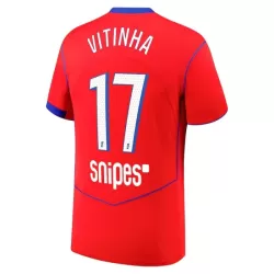 Camisola Paris Saint-Germain Vitinha 17 Homem Equipamento 3ª 2025-26 Camisola Paris Saint-Germain Vitinha 17 Homem Equipamento 3ª 2025-26