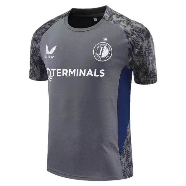 Camisolas de Treino Feyenoord Homem 2025-26 Cinza Camisolas de Treino Feyenoord Homem 2025-26 Cinza