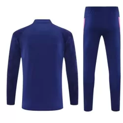 Conjunto de Moletom de Treino Feyenoord Homem Quarto-Zíper 2025-26 Azul