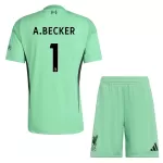 Camisola Guarda-Redes Liverpool A. Becker 1 Criança 2025-26 Verde