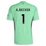 Camisola Guarda-Redes Liverpool A. Becker 1 Homem 2025-26 Verde