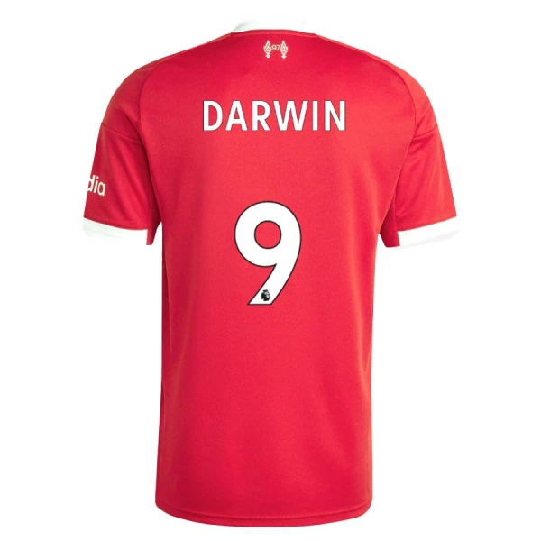 Camisola Liverpool Darwin 9 Homem Equipamento 1ª 2025-26 Camisola Liverpool Darwin 9 Homem Equipamento 1ª 2025-26