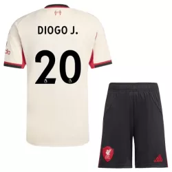 Camisola Liverpool Diogo J 20 Criança Equipamento 2ª 2025-26 Camisola Liverpool Diogo J 20 Criança Equipamento 2ª 2025-26
