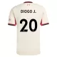 Camisola Liverpool Diogo J 20 Homem Equipamento 2ª 2025-26 Camisola Liverpool Diogo J 20 Homem Equipamento 2ª 2025-26