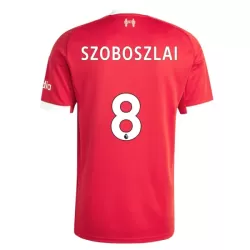 Camisola Liverpool Dominik Szoboszlai 8 Homem Equipamento 1ª 2025-26 Camisola Liverpool Dominik Szoboszlai 8 Homem Equipamento 1ª 2025-26