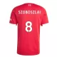 Camisola Liverpool Dominik Szoboszlai 8 Homem Equipamento 1ª 2025-26 Camisola Liverpool Dominik Szoboszlai 8 Homem Equipamento 1ª 2025-26