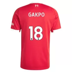 Camisola Liverpool Gakpo 18 Homem Equipamento 1ª 2025-26 Camisola Liverpool Gakpo 18 Homem Equipamento 1ª 2025-26
