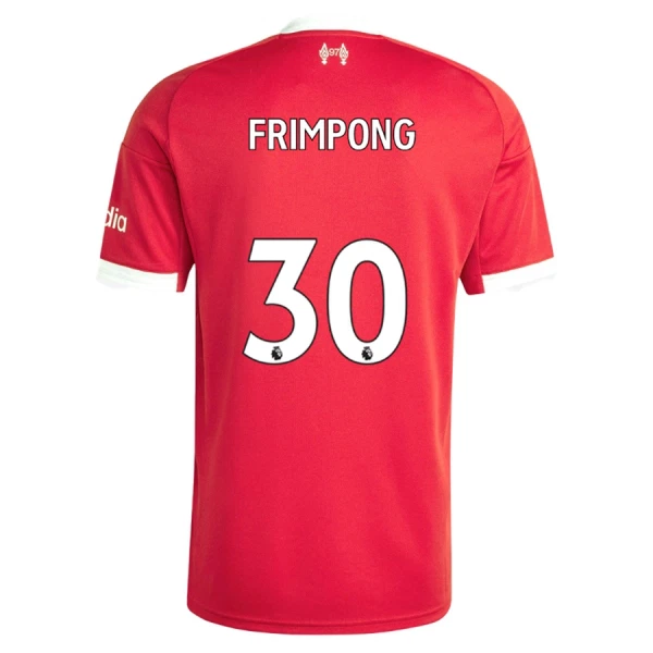 Camisola Liverpool Jeremie Frimpong 30 Criança Equipamento 1ª 2025-26