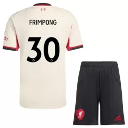 Camisola Liverpool Jeremie Frimpong 30 Criança Equipamento 2ª 2025-26 Camisola Liverpool Jeremie Frimpong 30 Criança Equipamento 2ª 2025-26