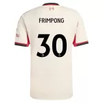 Camisola Liverpool Jeremie Frimpong 30 Homem Equipamento 2ª 2025-26